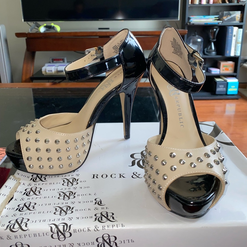 Rock & Republic studded heels